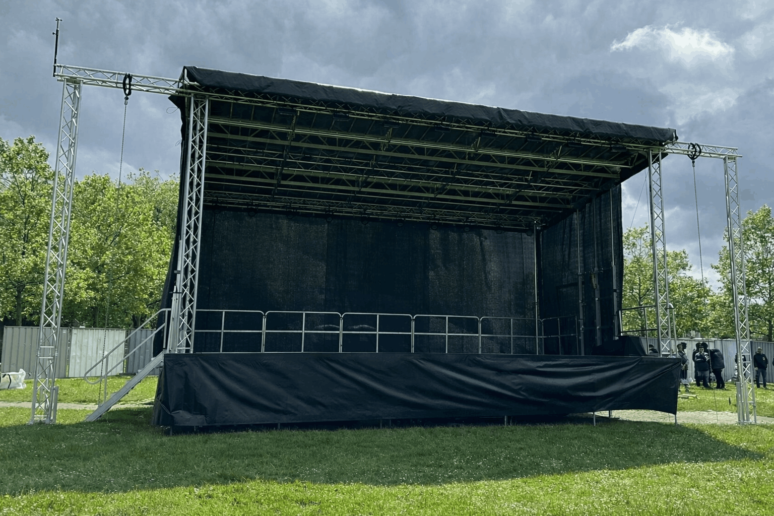 10x6 Mobile Stage Hire