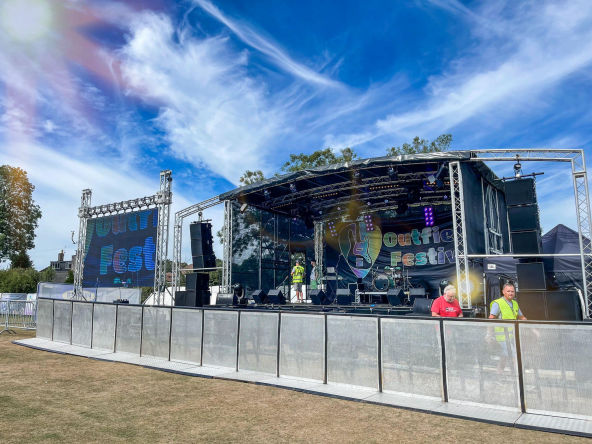Outdoor Festival Stage Hire