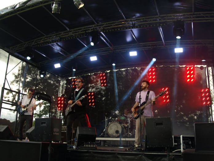 Covered Outdoor Stage Hire 