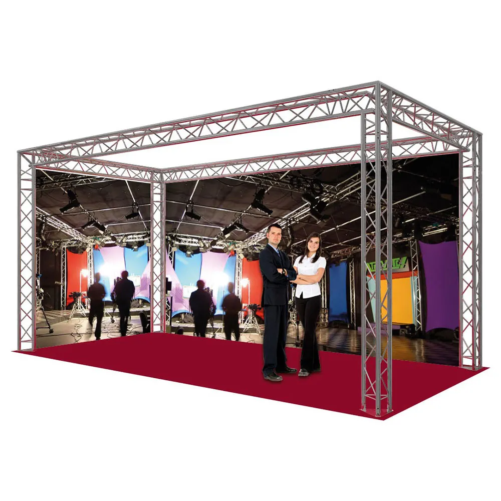 6x4 Truss Booth Exhibition Trade show hire Birmingham