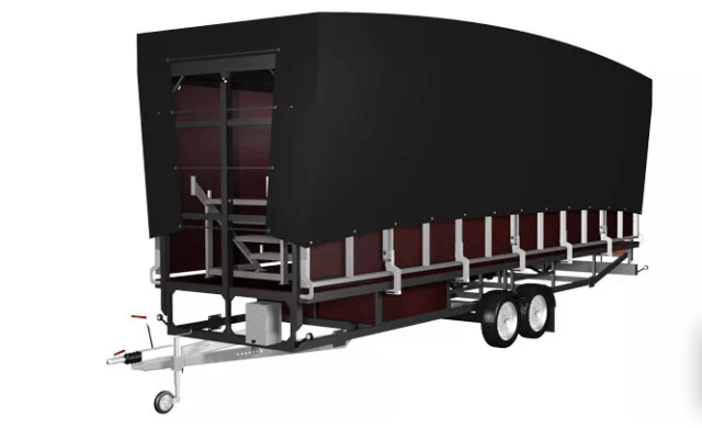 7x6 Mobile stage hire Bedfordshire
