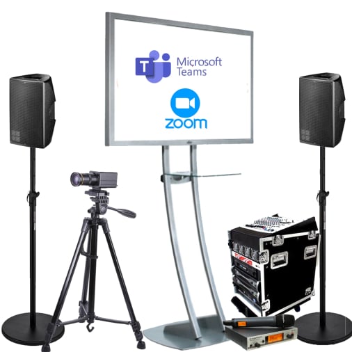 Hybrid meeting equipment hire Milton Keynes