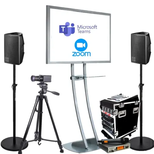 Zoom or Teams Meeting Event Hire Package