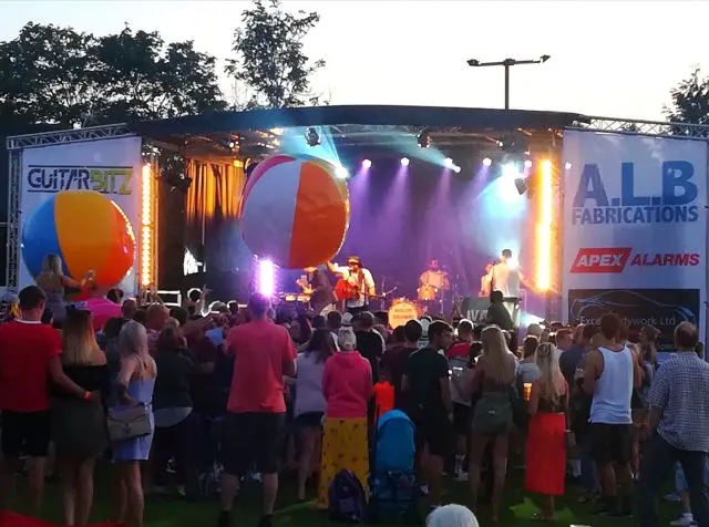 8x6 Mobile Stage Hire Birmingham