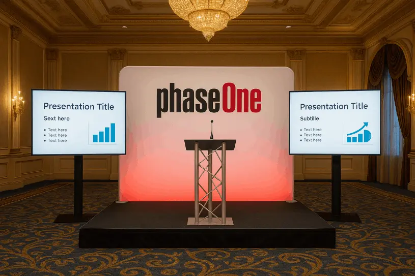 Conference Stage and Set Hire